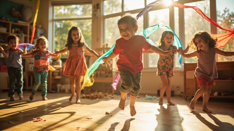 Séance de danse enfantine inspirée Montessori : Guide complet pour l&rsquo;éveil et la créativité