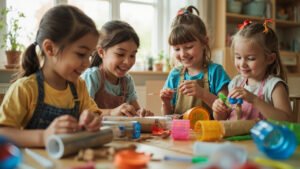 Bricolage enfants recyclage : 10 idées créatives et écologiques pour s&rsquo;amuser en famille