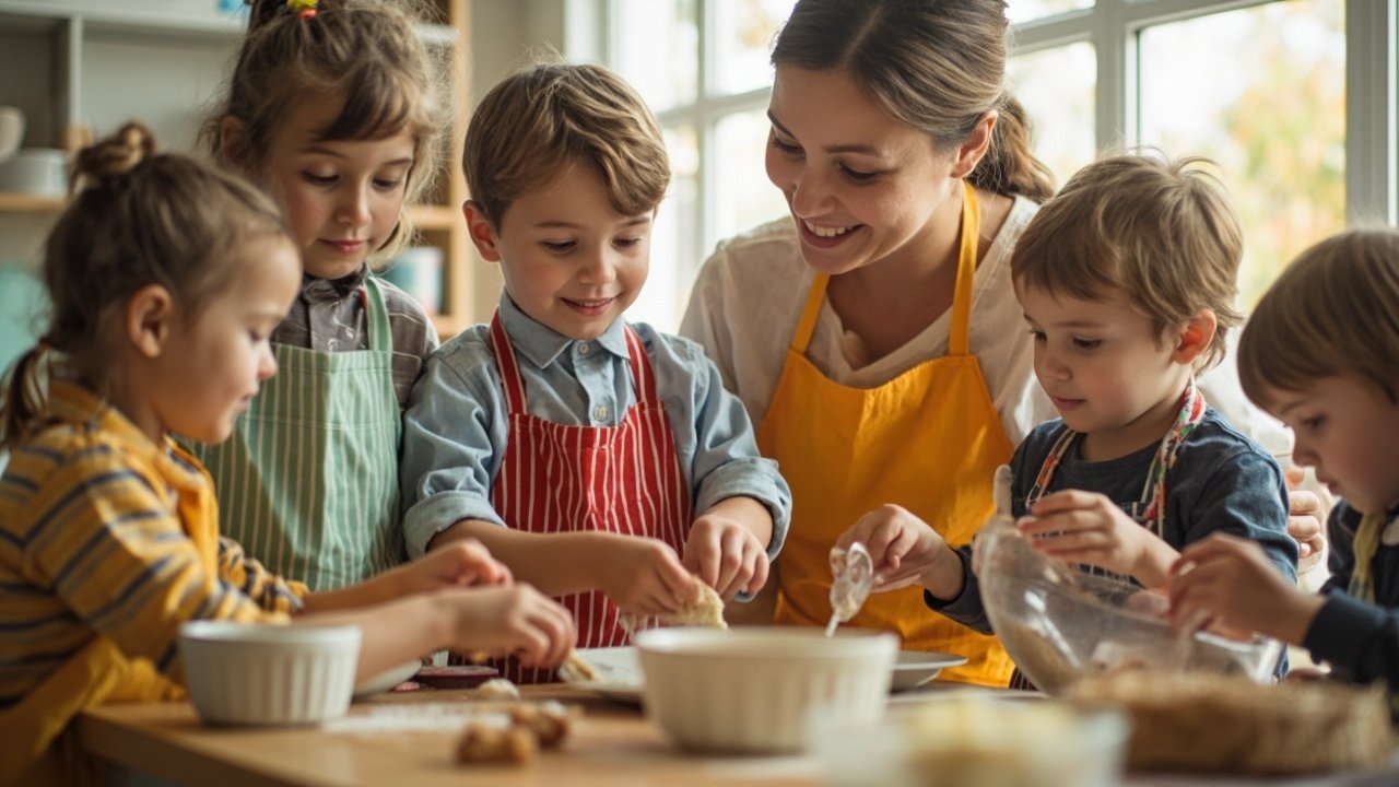 Les ateliers cuisine en maternelle : un outil pédagogique complet pour les 3-6 ans