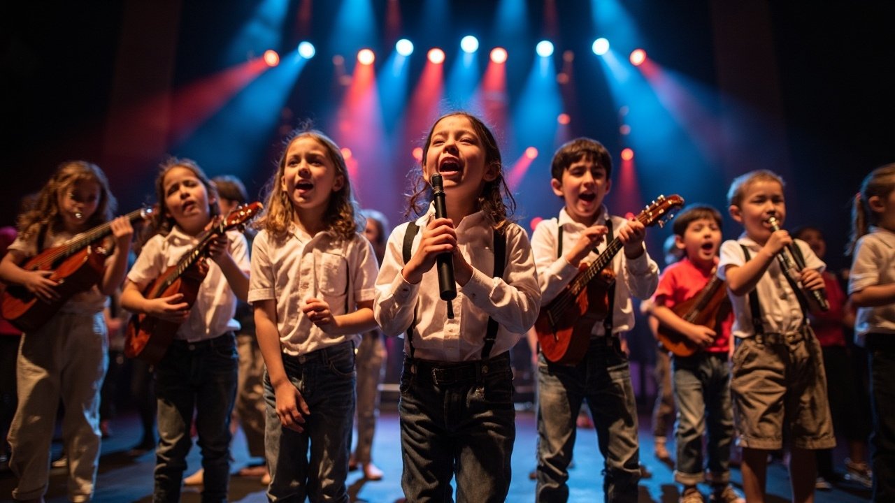 Cours de comédie musicale pour enfants : guide complet pour parents