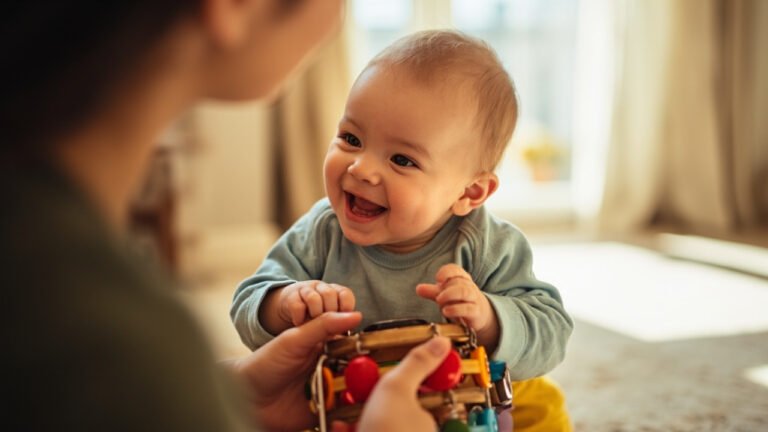 L&rsquo;éveil musical pour bébé (6-18 mois) : guide complet pour parents