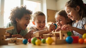 Jeux coopératifs Montessori : guide complet pour favoriser l’apprentissage social et émotionnel en groupe