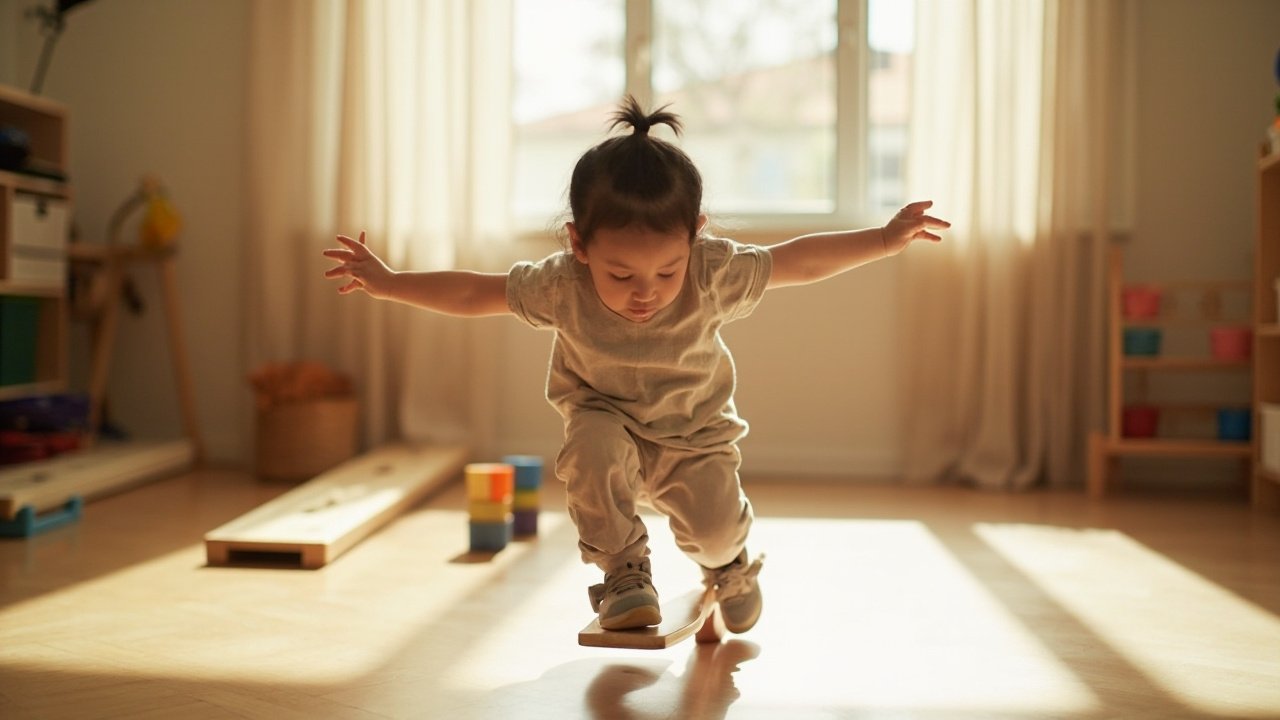 Développement de la motricité globale selon Montessori : guide complet pour les 0-6 ans