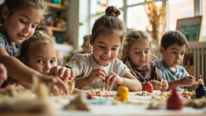 Projets créatifs pour enfants : guide par âge pour stimuler l&rsquo;imagination et le développement cognitif