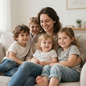 Maman solo avec une famille nombreuse : trouver l&rsquo;équilibre au quotidien