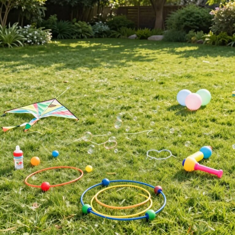 Été jardin jeux plein air