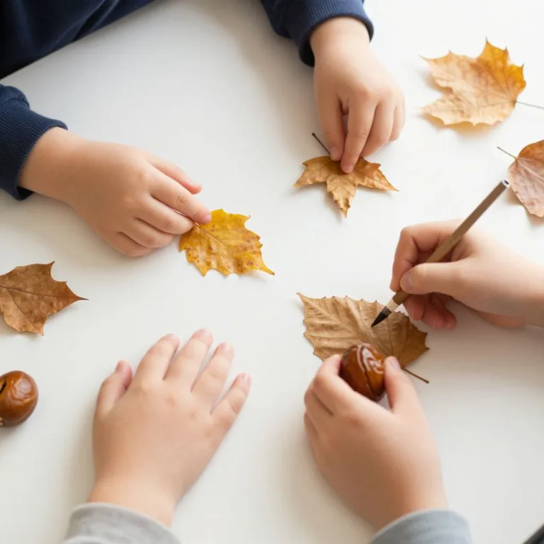 8 bricolages d automne pour enfants 4-6 ans avec du materiel de recuperation