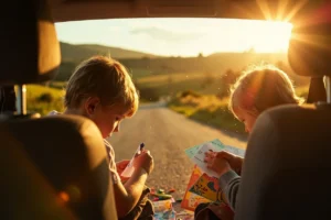 15 idées sans écran pour occuper les enfants lors des longs trajets en voiture