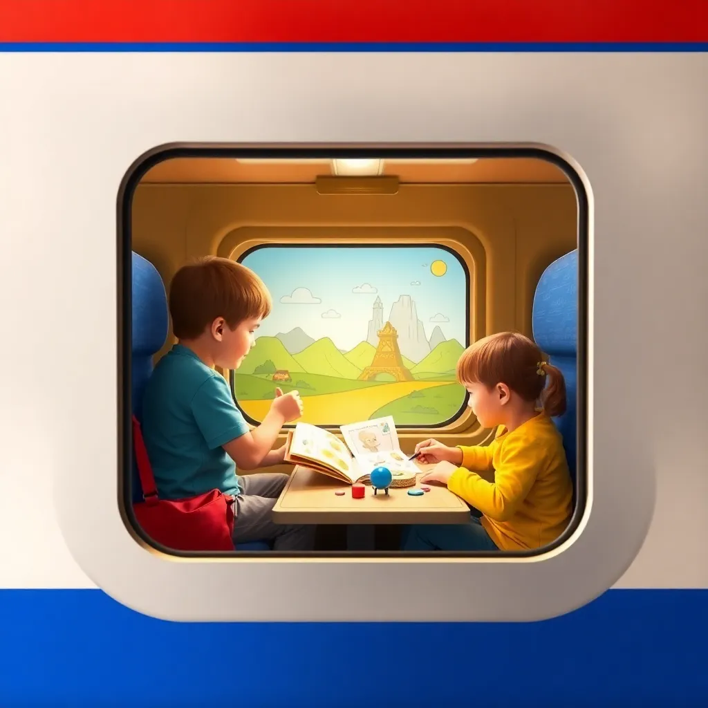 Activités enfants en train : 12 jeux calmes sans écran pour voyager zen