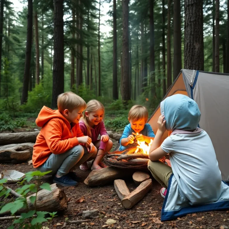 Camping avec enfants : 15 activités nature et jeux en plein air