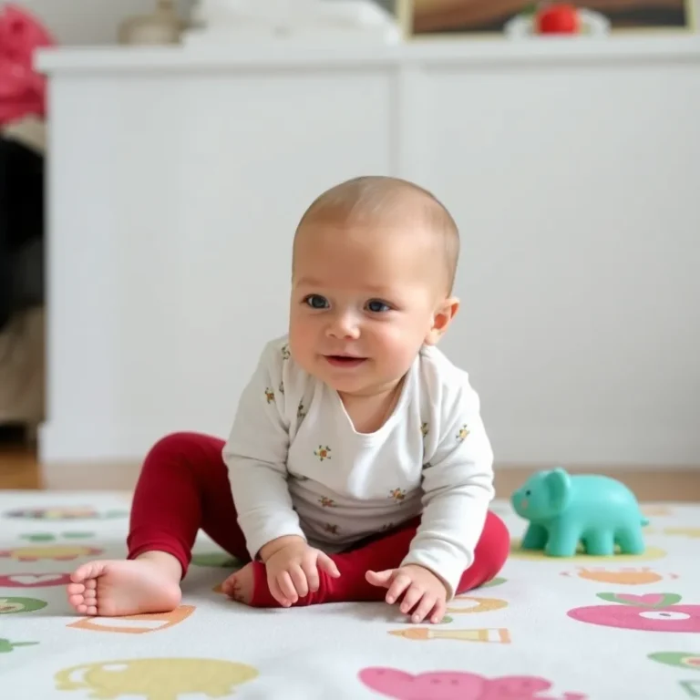 Éveil bébé de 4 mois : 8 activités simples à faire à la maison