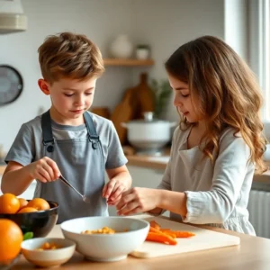 Recettes de cuisine pour enfant de 6 ans : 6 idées faciles et amusantes