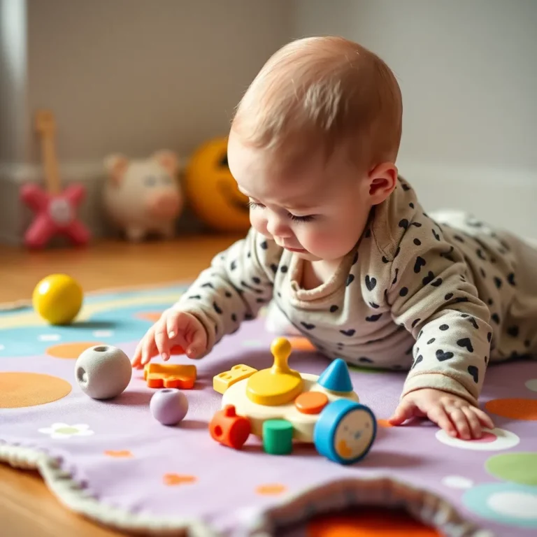 Éveil sensoriel bébé de 0 à 6 mois : fabriquer ses jouets maison