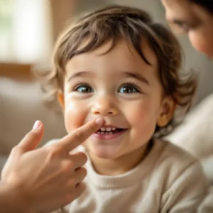 Comptine sur le visage : le guide complet pour éveiller bébé