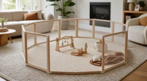 Parc d&rsquo;éveil bébé : faut-il vraiment en acheter un pour sécuriser le jeu ?